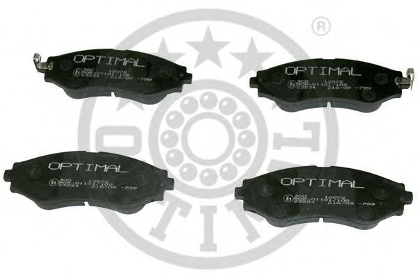 OPTIMAL 12072 Тормозные колодки для DAEWOO KONDOR (Дэу Кондор) OPTIMAL 12072 Тормозные колодки для DAEWOO KONDOR (Дэу Кондор)