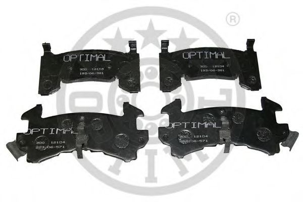 OPTIMAL 12104 Тормозные колодки для BUICK (Бьюик) OPTIMAL 12104 Тормозные колодки для BUICK (Бьюик)