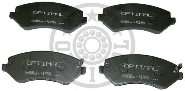 OPTIMAL 12120 Тормозные колодки для CHRYSLER TOWN COUNTRY IV (Крайслер Таун кантри 4) OPTIMAL 12120 Тормозные колодки для CHRYSLER TOWN COUNTRY IV (Крайслер Таун кантри 4)