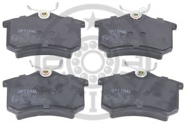 OPTIMAL 12208 Тормозные колодки для VOLKSWAGEN (Фольксваген) OPTIMAL 12208 Тормозные колодки для VOLKSWAGEN (Фольксваген)