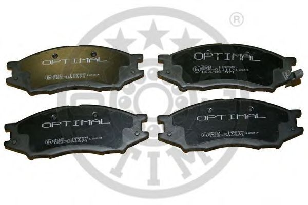 OPTIMAL 12266 Тормозные колодки для NISSAN SUNNY IV (Ниссан Суннъ иv) OPTIMAL 12266 Тормозные колодки для NISSAN SUNNY IV (Ниссан Суннъ иv)