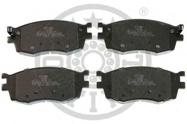 OPTIMAL 12280 Тормозные колодки для HYUNDAI AVEGA III (Хендай Аvэга 3) OPTIMAL 12280 Тормозные колодки для HYUNDAI AVEGA III (Хендай Аvэга 3)