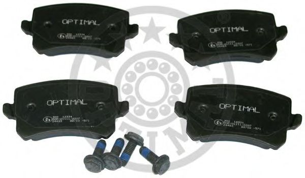 OPTIMAL 12334 Тормозные колодки для VOLKSWAGEN GOLF V (Фольксваген Гольф 5) OPTIMAL 12334 Тормозные колодки для VOLKSWAGEN GOLF V (Фольксваген Гольф 5)