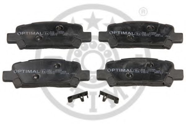 OPTIMAL 12358 Тормозные колодки для SUBARU LIBERTY III (Субару Либэртъ 3) OPTIMAL 12358 Тормозные колодки для SUBARU LIBERTY III (Субару Либэртъ 3)