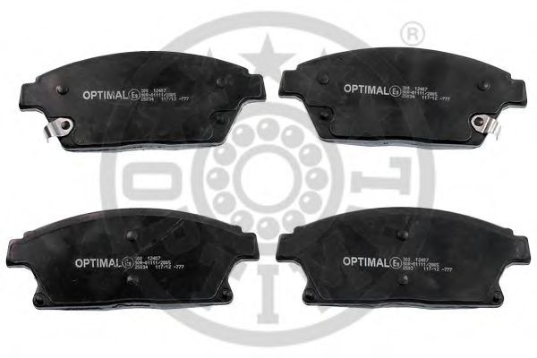 OPTIMAL 12407 Тормозные колодки для OPEL ASTRA J (Опель Астра джи) OPTIMAL 12407 Тормозные колодки для OPEL ASTRA J (Опель Астра джи)