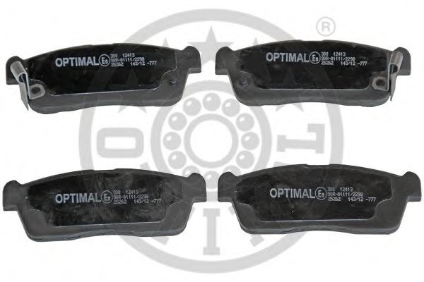 OPTIMAL 12413 Тормозные колодки для DAIHATSU BOON (Дайхатсу Боон) OPTIMAL 12413 Тормозные колодки для DAIHATSU BOON (Дайхатсу Боон)