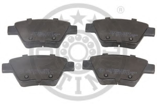 OPTIMAL 12449 Тормозные колодки для SKODA SUPERB (Шкода Суперб) OPTIMAL 12449 Тормозные колодки для SKODA SUPERB (Шкода Суперб)