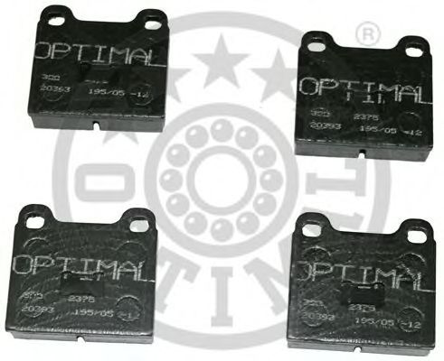 OPTIMAL 2375 Тормозные колодки для AUDI 80 (Ауди 80) OPTIMAL 2375 Тормозные колодки для AUDI 80 (Ауди 80)