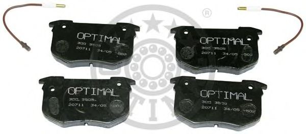 OPTIMAL 3505 Тормозные колодки для RENAULT (Рено) OPTIMAL 3505 Тормозные колодки для RENAULT (Рено)