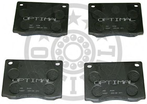 OPTIMAL 5129 Тормозные колодки для ROVER 2000-3500 (Ровер 2000-3500) OPTIMAL 5129 Тормозные колодки для ROVER 2000-3500 (Ровер 2000-3500)