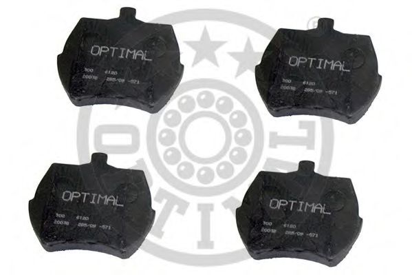 OPTIMAL 6120 Тормозные колодки для ROVER MINI (Ровер Мини) OPTIMAL 6120 Тормозные колодки для ROVER MINI (Ровер Мини)