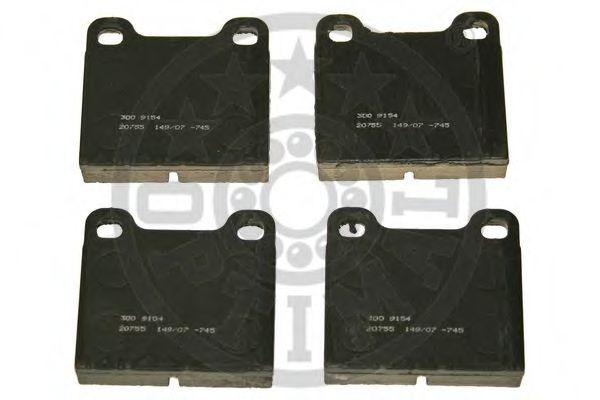 OPTIMAL 9154 Тормозные колодки для AUDI 100 (Ауди 100) OPTIMAL 9154 Тормозные колодки для AUDI 100 (Ауди 100)