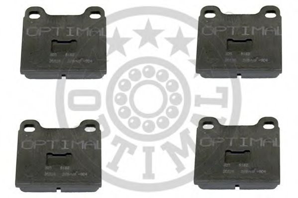 OPTIMAL 9162 Тормозные колодки для AUDI 80 (Ауди 80) OPTIMAL 9162 Тормозные колодки для AUDI 80 (Ауди 80)