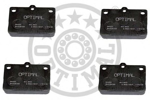 OPTIMAL 9180 Тормозные колодки для TOYOTA COROLLA (Тойота/тоета Cоролла) OPTIMAL 9180 Тормозные колодки для TOYOTA COROLLA (Тойота/тоета Cоролла)