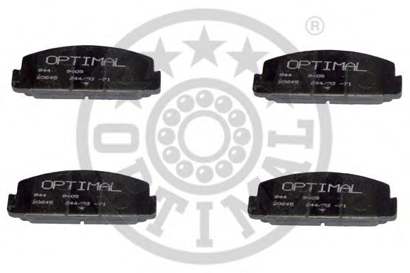 OPTIMAL 9202 Тормозные колодки для MITSUBISHI STARION (Митсубиши/митсубиси Старион) OPTIMAL 9202 Тормозные колодки для MITSUBISHI STARION (Митсубиши/митсубиси Старион)