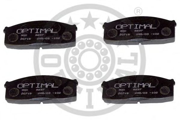 OPTIMAL 9237 Тормозные колодки для NISSAN LAUREL (Ниссан Лаурэл) OPTIMAL 9237 Тормозные колодки для NISSAN LAUREL (Ниссан Лаурэл)