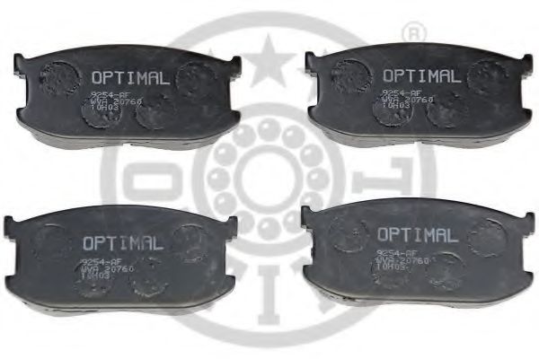OPTIMAL 9254 Тормозные колодки для MAZDA GLC II (Мазда Глc 2) OPTIMAL 9254 Тормозные колодки для MAZDA GLC II (Мазда Глc 2)