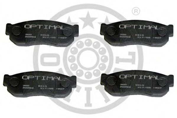 OPTIMAL 9310 Тормозные колодки для NISSAN SENTRA I (Ниссан Сэнтра и)