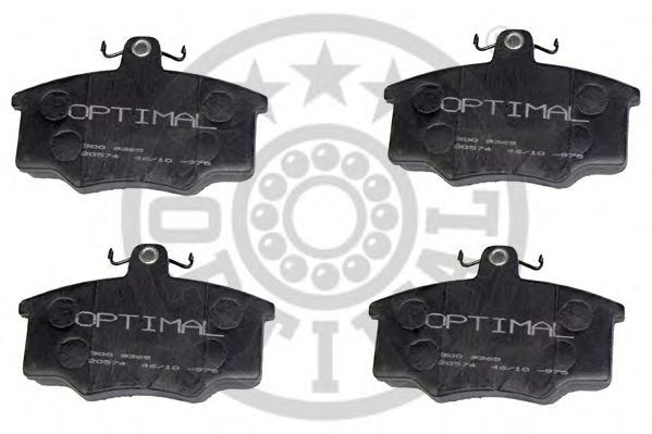OPTIMAL 9365 Тормозные колодки для AUDI 80 (Ауди 80) OPTIMAL 9365 Тормозные колодки для AUDI 80 (Ауди 80)