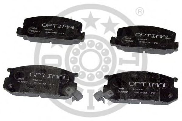 OPTIMAL 9372 Тормозные колодки для TOYOTA COROLLA SPRINTER (Тойота/тоета Cоролла спринтэр) OPTIMAL 9372 Тормозные колодки для TOYOTA COROLLA SPRINTER (Тойота/тоета Cоролла спринтэр)