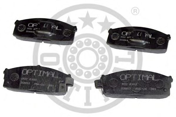 OPTIMAL 9396 Тормозные колодки для NISSAN LAUREL (Ниссан Лаурэл) OPTIMAL 9396 Тормозные колодки для NISSAN LAUREL (Ниссан Лаурэл)