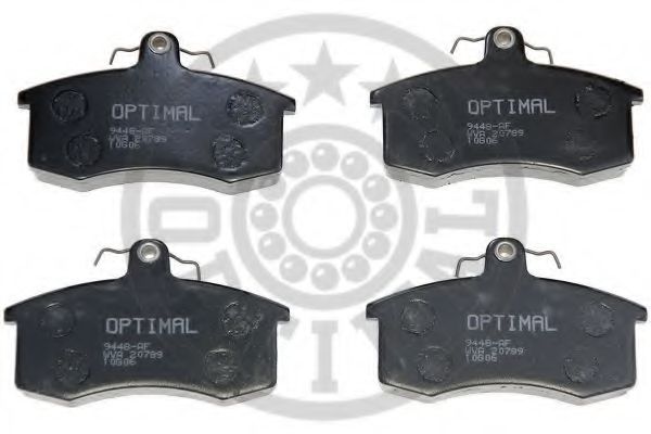OPTIMAL 9448 Тормозные колодки для ZAZ (Заз) OPTIMAL 9448 Тормозные колодки для ZAZ (Заз)
