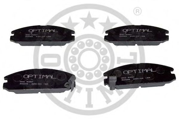 OPTIMAL 9457 Тормозные колодки для HONDA PRELUDE III (Хонда Прэлудэ 3) OPTIMAL 9457 Тормозные колодки для HONDA PRELUDE III (Хонда Прэлудэ 3)