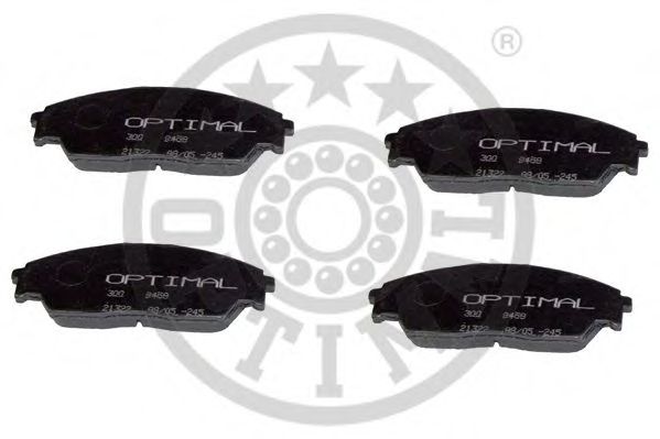 OPTIMAL 9458 Тормозные колодки для HONDA CRX II (Хонда Cрх 2)