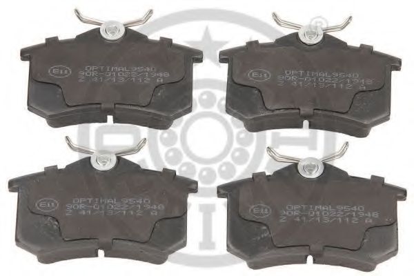 OPTIMAL 9540 Тормозные колодки для VOLKSWAGEN GOLF V (Фольксваген Гольф 5) OPTIMAL 9540 Тормозные колодки для VOLKSWAGEN GOLF V (Фольксваген Гольф 5)