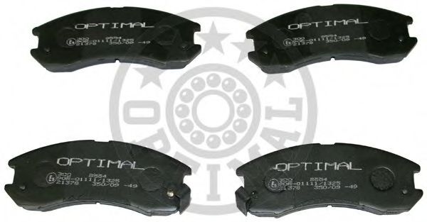 OPTIMAL 9554 Тормозные колодки для MAZDA 626 III (Мазда 626 3) OPTIMAL 9554 Тормозные колодки для MAZDA 626 III (Мазда 626 3)