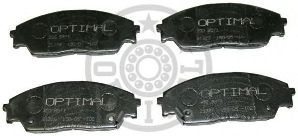 OPTIMAL 9571 Тормозные колодки для HONDA PRELUDE III (Хонда Прэлудэ 3) OPTIMAL 9571 Тормозные колодки для HONDA PRELUDE III (Хонда Прэлудэ 3)