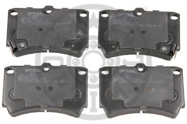 OPTIMAL 9661 Тормозные колодки для MAZDA FAMILIA V (Мазда Фамилиа v) OPTIMAL 9661 Тормозные колодки для MAZDA FAMILIA V (Мазда Фамилиа v)