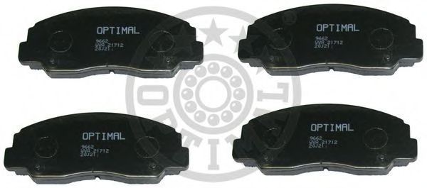 OPTIMAL 9662 Тормозные колодки для DAIHATSU FEROZA HARD TOP (Дайхатсу Фэроза хард топ) OPTIMAL 9662 Тормозные колодки для DAIHATSU FEROZA HARD TOP (Дайхатсу Фэроза хард топ)