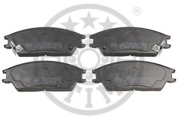 OPTIMAL 9680 Тормозные колодки для HYUNDAI EXCEL (Хендай Эxcэл) OPTIMAL 9680 Тормозные колодки для HYUNDAI EXCEL (Хендай Эxcэл)