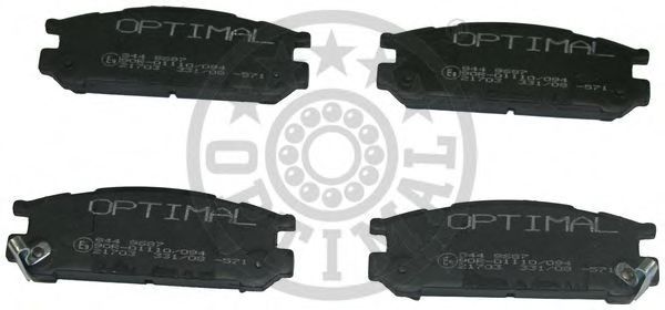 OPTIMAL 9687 Тормозные колодки для SUBARU LIBERTY III (Субару Либэртъ 3) OPTIMAL 9687 Тормозные колодки для SUBARU LIBERTY III (Субару Либэртъ 3)