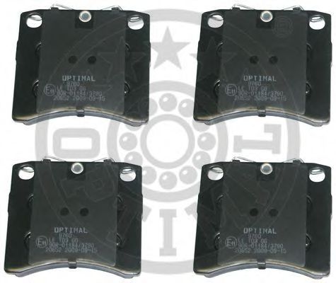 OPTIMAL 9760 Тормозные колодки для VOLKSWAGEN (Фольксваген) OPTIMAL 9760 Тормозные колодки для VOLKSWAGEN (Фольксваген)