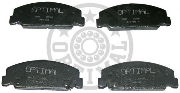 OPTIMAL 9786 Тормозные колодки для HONDA ACCORD II (Хонда Аccорд 2) OPTIMAL 9786 Тормозные колодки для HONDA ACCORD II (Хонда Аccорд 2)
