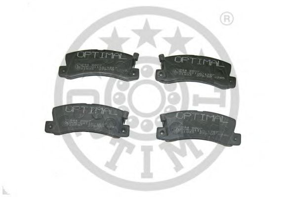 OPTIMAL 9807 Тормозные колодки для LEXUS ES (Лексус Эс) OPTIMAL 9807 Тормозные колодки для LEXUS ES (Лексус Эс)