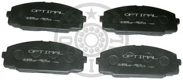 OPTIMAL 9818 Тормозные колодки для TOYOTA HIACE II (Тойота/тоета Хиаcэ 2) OPTIMAL 9818 Тормозные колодки для TOYOTA HIACE II (Тойота/тоета Хиаcэ 2)