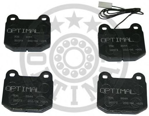 OPTIMAL 9844 Тормозные колодки для ALFA-ROMEO (Алфа-ромэо)