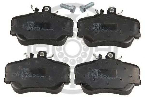 OPTIMAL 9875 Тормозные колодки для MERCEDES-BENZ C-CLASS (Мэрcэдэс-бэнз С класс) OPTIMAL 9875 Тормозные колодки для MERCEDES-BENZ C-CLASS (Мэрcэдэс-бэнз С класс)