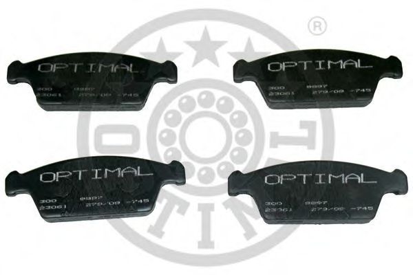 OPTIMAL 9897 Тормозные колодки для DAEWOO (Дэу) OPTIMAL 9897 Тормозные колодки для DAEWOO (Дэу)