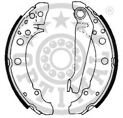 OPTIMAL BB-0450 Тормозные колодоки для VOLKSWAGEN CARIBE I (Фольксваген Cарибэ и) OPTIMAL BB-0450 Тормозные колодоки для VOLKSWAGEN CARIBE I (Фольксваген Cарибэ и)