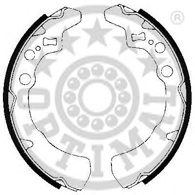 OPTIMAL BB-3540 Тормозные колодоки для DAIHATSU HIJET (Дайхатсу Хижэт) OPTIMAL BB-3540 Тормозные колодоки для DAIHATSU HIJET (Дайхатсу Хижэт)