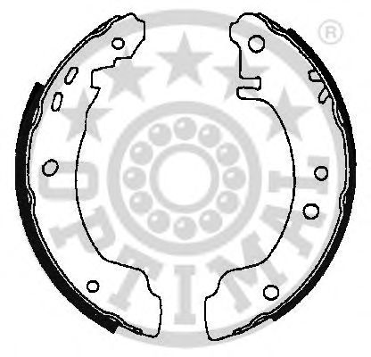 OPTIMAL BB-5080 Тормозные колодоки для NISSAN PRIMERA (Ниссан Примера) OPTIMAL BB-5080 Тормозные колодоки для NISSAN PRIMERA (Ниссан Примера)
