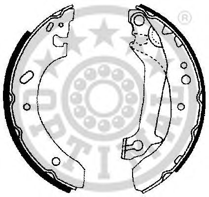 OPTIMAL BB-6700 Тормозные колодоки для FORD FIESTA (Форд Фиэста) OPTIMAL BB-6700 Тормозные колодоки для FORD FIESTA (Форд Фиэста)