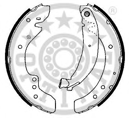 OPTIMAL BB-7180 Тормозные колодоки для PEUGEOT BOXER (Пежо Боxэр) OPTIMAL BB-7180 Тормозные колодоки для PEUGEOT BOXER (Пежо Боxэр)