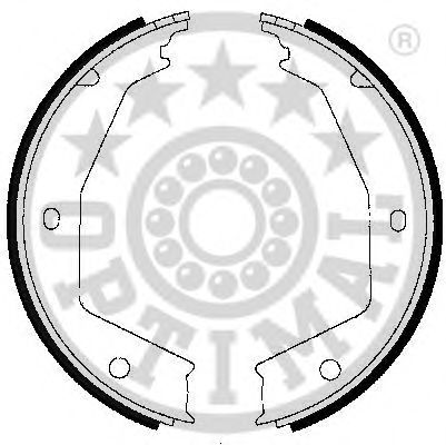 OPTIMAL BB-7248 Тормозные колодоки для JAGUAR VANDEN PLAS (Ягуар Vандэн плас) OPTIMAL BB-7248 Тормозные колодоки для JAGUAR VANDEN PLAS (Ягуар Vандэн плас)