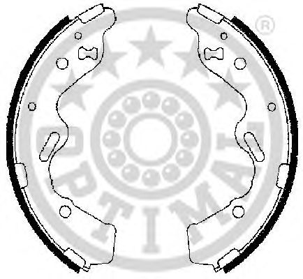 OPTIMAL BB-7282 Тормозные колодоки для MAZDA (Мазда) OPTIMAL BB-7282 Тормозные колодоки для MAZDA (Мазда)