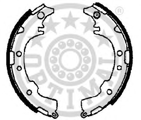 OPTIMAL BB-7298 Тормозные колодоки для TOYOTA IPSUM (Тойота/тоета Ипсум) OPTIMAL BB-7298 Тормозные колодоки для TOYOTA IPSUM (Тойота/тоета Ипсум)